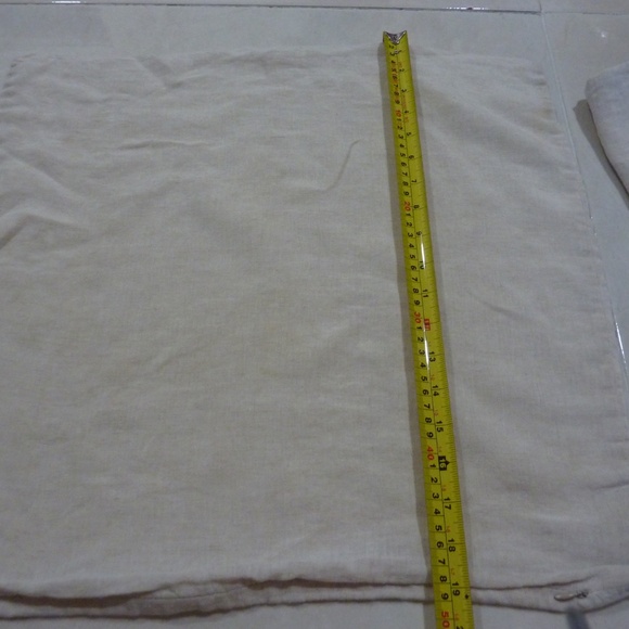 SET OF 2 Parachute Throw Pillow Case Pillowcase Linen 20 X 20'' ZIP CLOSURE - Picture 6 of 7